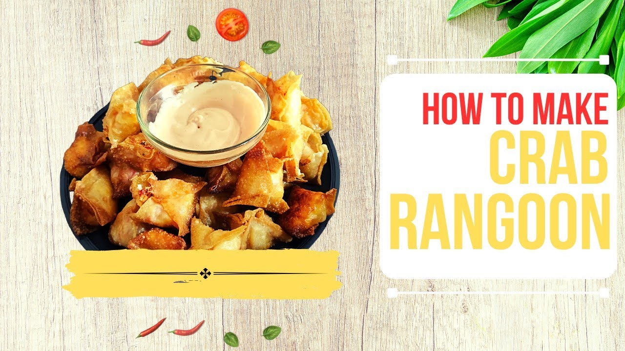 HOW TO MAKE CRAB RANGOON - YouTube