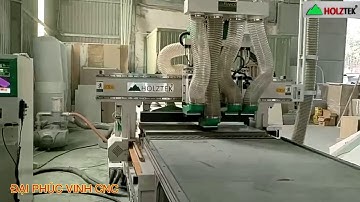 MÁY CNC NESTING 4 Đầu Pro-R4F Holztek  sản xuất nội thất công nghệ 4.0