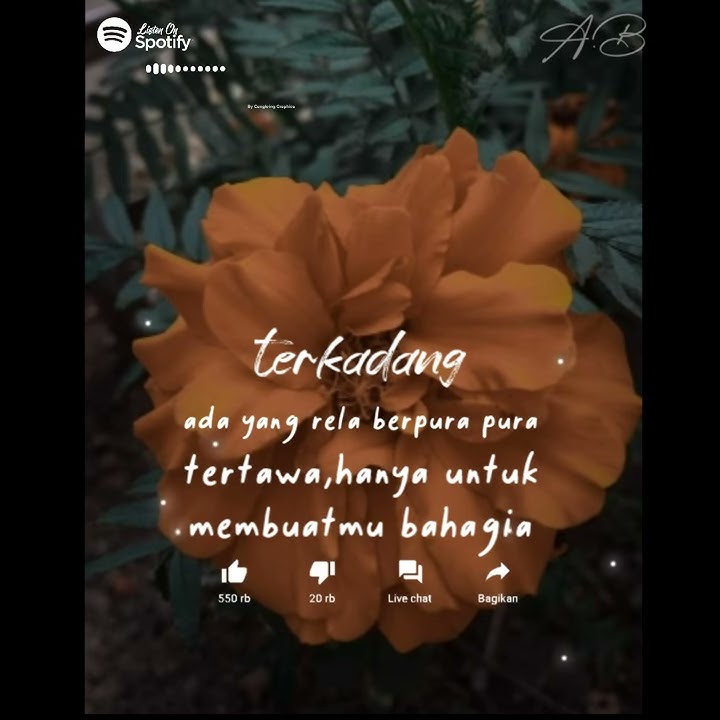 Keren story wa 30 detik (menunggu kamu - anji cover Felix Irwan)