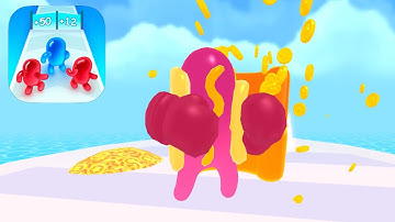 Join Blob Clash 3D - All Levels Gameplay Android, iOS