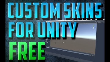 How to Get CUSTOM SKINS for Unity FREE (Personal Edition)!