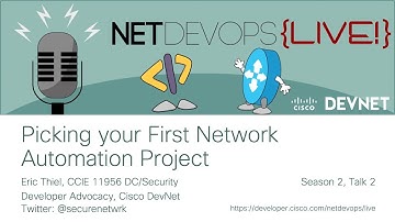Picking your First Network Automation Project Close