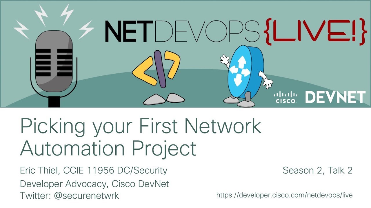 Picking your First Network Automation Project Close