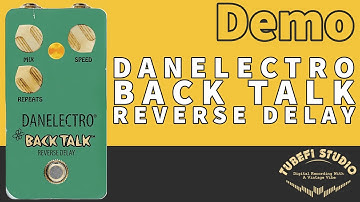 Danelectro Back Talk - Unboxing & Demo