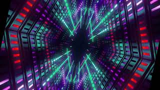 Neon Galaxy Tunnel Free | Loop | Mapping | Free Download Loop