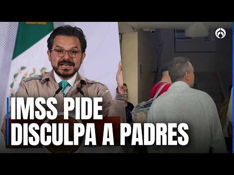 Zoé Robledo pide perdón a padres de bebés fallecidos en IMSS de Durango