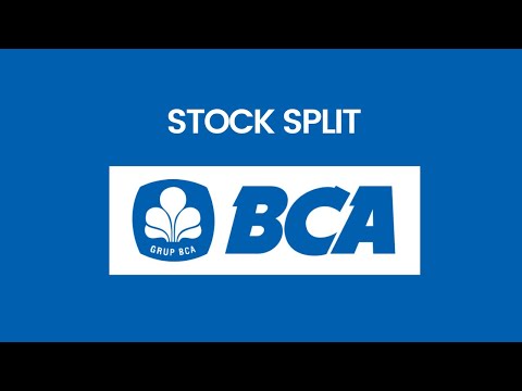 STOCK SPLIT BBCA ~ Apa itu Stock Split Saham?
