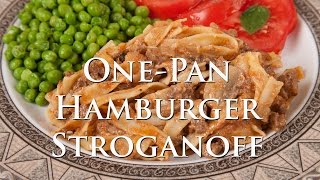 One-Pan Hamburger Stroganoff (Home Cooking 101) DiTuro Productions