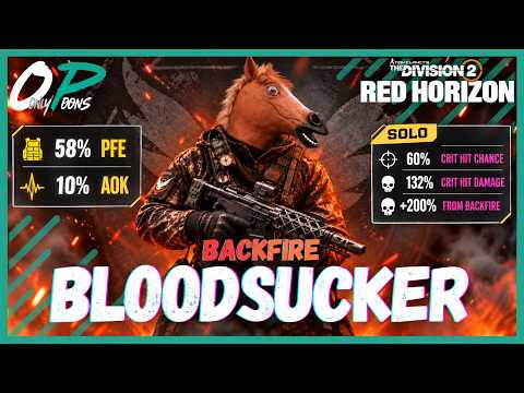 SOLO/GROUP BACKFIRE BUILD | The Division 2