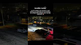 "Self-Driving" Ghost Car Spawn Ends In Fiery Explosion! #GTAOnline #gta #gamingmoments #gaming #gta5
