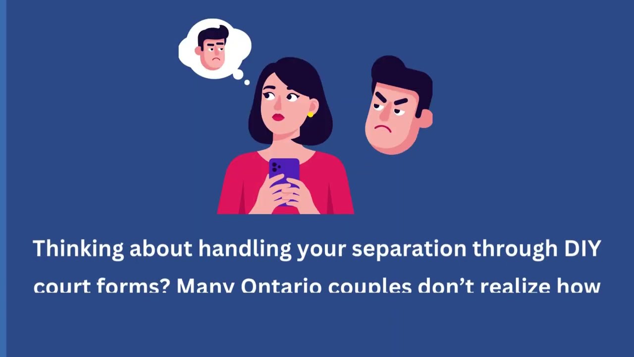⁣Mediation vs DIY Court in Ontario – What Couples Should Know