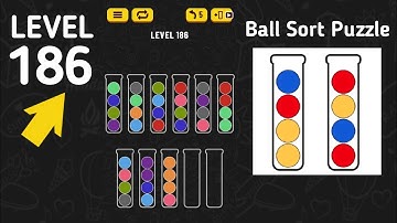 Ball Sort Puzzle Level 186