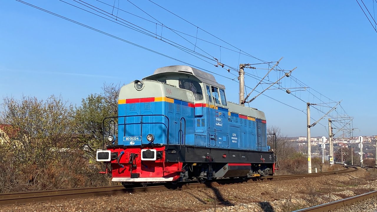 Trafic feroviar \ Rail Traffic in Apahida 🚂💙🚂