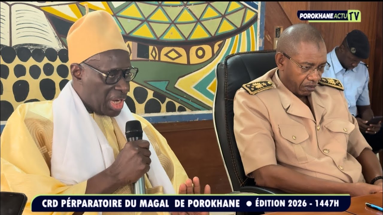 CRD Préparatoire du Magal annuel de Porokhane Édition 2026