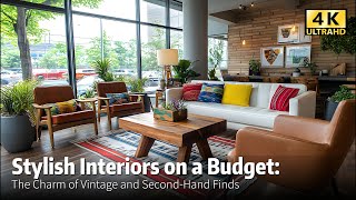 Stylish Interiors on a Budget Discover the Charm of Vintage and Second-Hand Finds