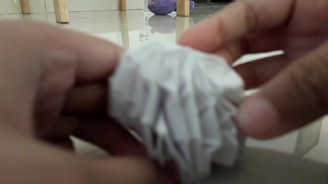 Origami sphere flasher design by jeremy shafer