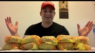 Can Mr. Klu complete the McDonald's 10 CHEESEBURGER CHALLENGE