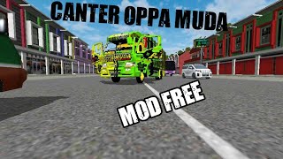 Mod canter oppa muda,BUSSID link di deskripsi