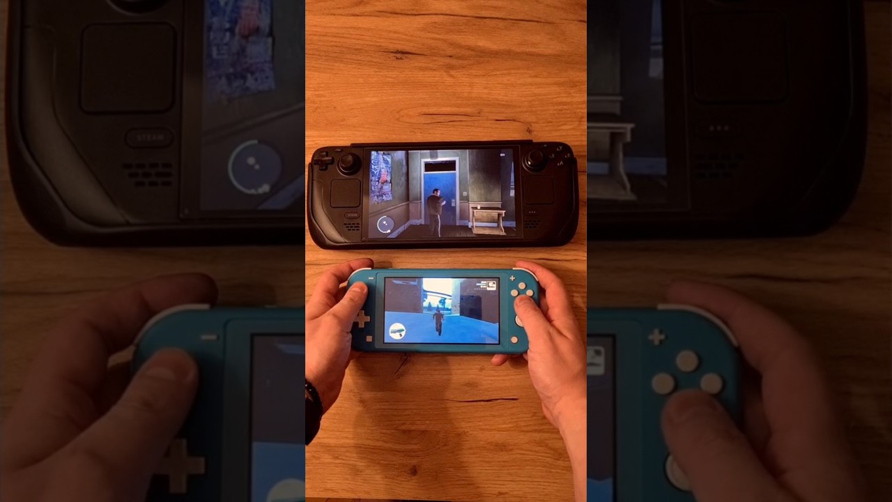 Nintendo switch lite vs Steamdeck! 