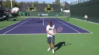 03 07 2015 Mardy Fish practice with Jack Sock at Indian Wells 4K UHD