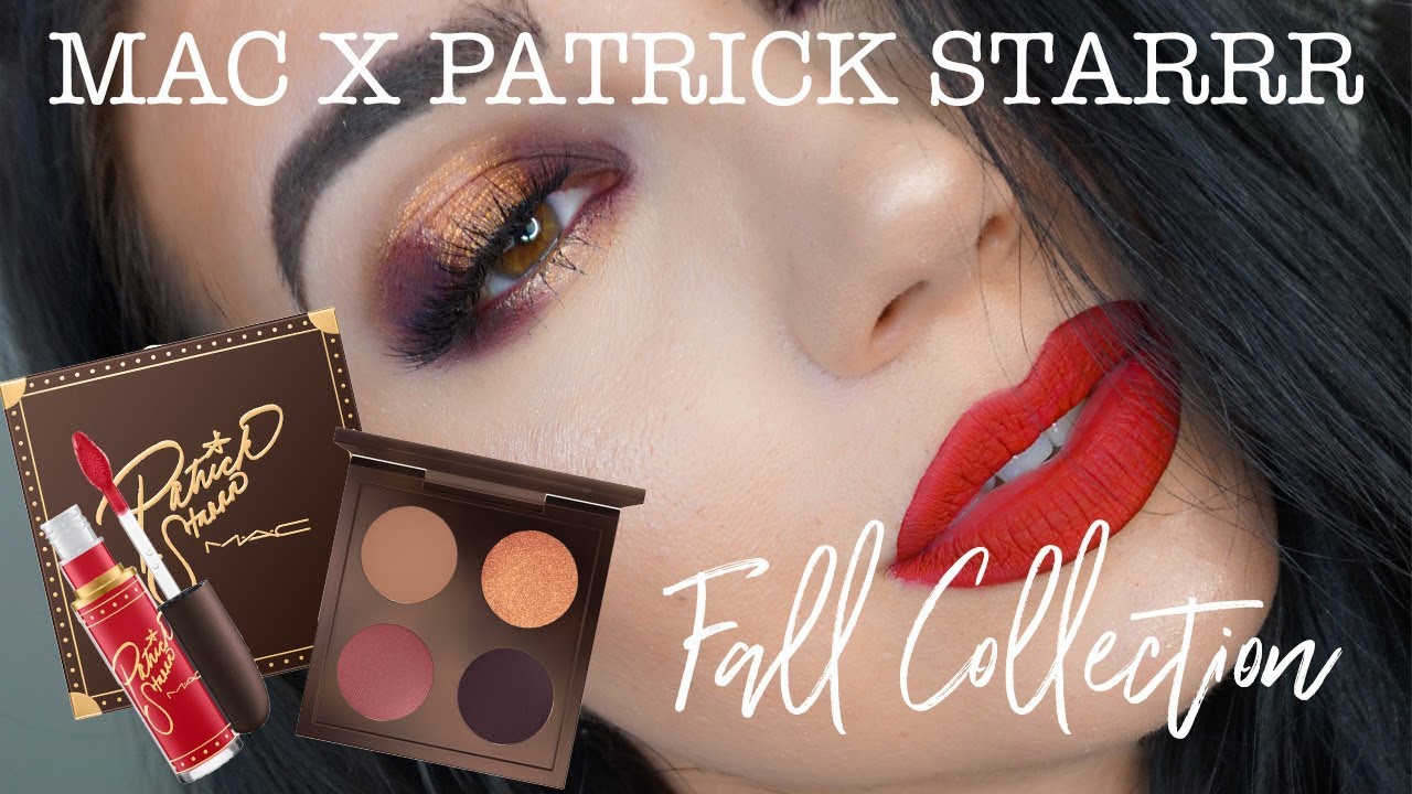 PATRICK STARRR MAC FALL COLLECTION DESTINATION DIVA |First Impression | Tutorial | Review