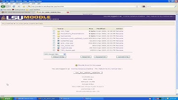 How to Create a Folder in Moodle