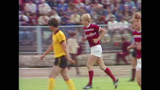 Fanion Finale Coupe RDA 1985 Dynamo Dresde - BFC Berlin - Oberliga Fußball