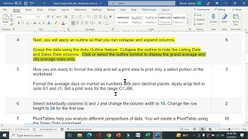 Exp22_Excel_Ch05_ML1_RealEstate | Excel Chapter 5 Mid-Level 1 #exp22_excel_ch05 #realestate #ml1#ch5