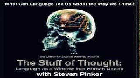 Steven Pinker: Linguistics as a Window to Understanding the Brain