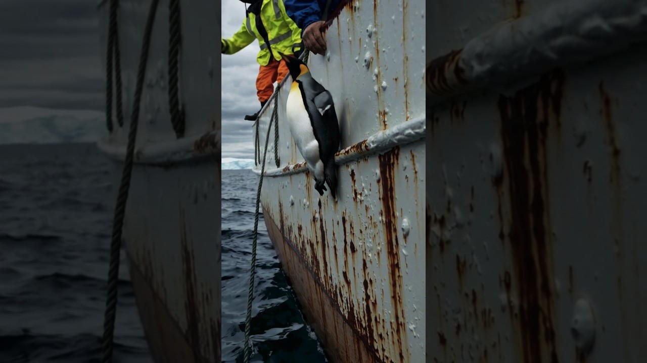 😲 Sharks....Approaching Fast! Penguin rescue! What will happen⁉😲