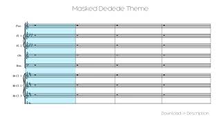 🎶 Masked Dedede Theme 🎸🎸