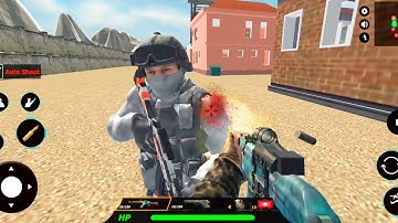 Fps Commando Gun Strike Ops 3D _ Fps Offline Game - Android GamePlay.