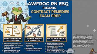 Contract Remedies and Restitution and Specific Performance    Exam Prep
