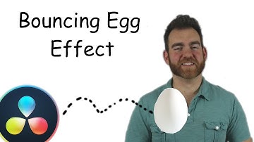 Bouncing Egg - ZACH KING Trick -- Davinci Resolve