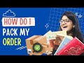 How I Pack &amp; Ship My FreeUp Orders | A Beginner&#39;s Guide to Selling Online