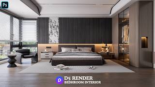 Master Bedroom Interior Design in D5 Render | Complete Realistic Rendering Tutorial