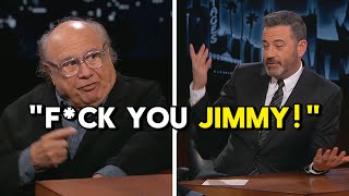 Celebrity Danny DeVito Kicked Off Jimmy Kimmel's Show After Heated Clash Profile