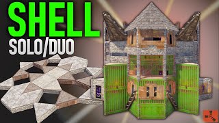 The SHELL - Expandable 2x1 - INSANE Solo/Duo - Rust Base Design