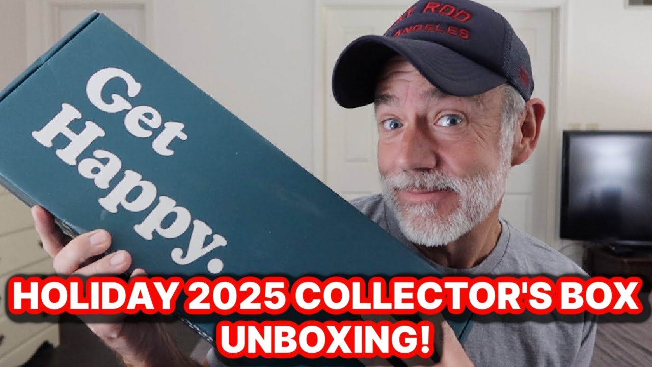 HAPPY WAX 2025 HOLIDAY WINTER COLLECTOR'S BOX! - YouTube