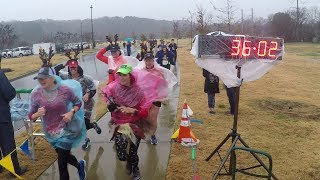 Canton Reindeer Run 5K 2018 Finish Line Video