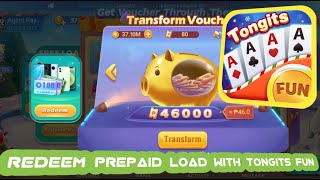 Redeem Prepaid load with TONGITS FUN using Voucher screenshot 1