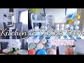DINING ROOM MAKEOVER || KITCHEN UPDATE || LOTS OF CLEANING