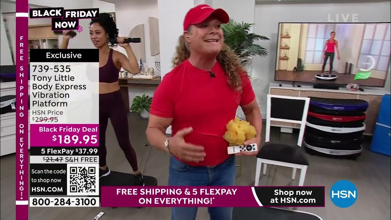 Tony Little Body Express Vibration Platform with 2 DVDs YouTube