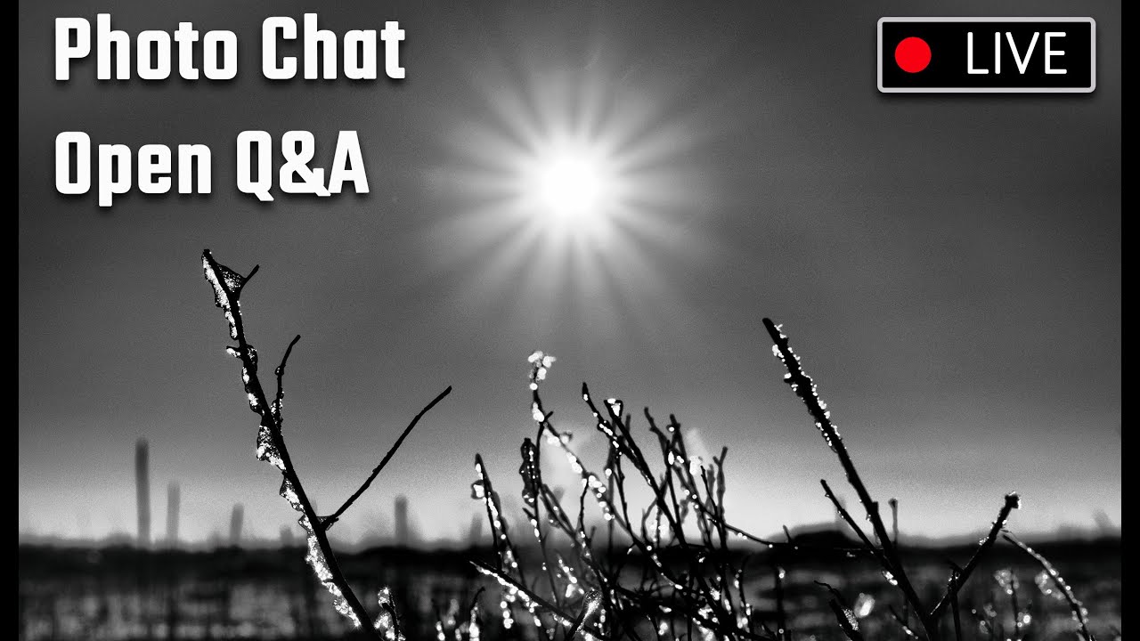 Photo Chat Live w/Open Q&A