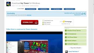 كيفية تحميل لعبة الرجل النطاط icy towar screenshot 3