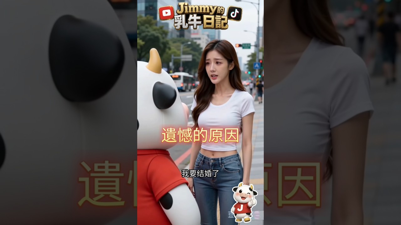 以為是深情告別,結果帥牛一句話直接把眼淚逼回去!🤣 #搞笑 #中文 縮圖