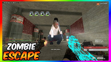 Counter-Strike: Source Zombie Escape on NiDE | ze_shaurma_v3_b07 (All Stages)