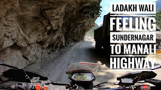 Ladakh wali feeling | Sundernagar to Manali | full information of Manali highway | Tunnel hi tunnel