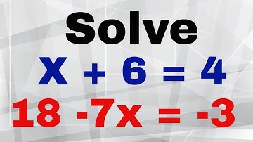 How to Solve a Linear Equation with Variables on One Side