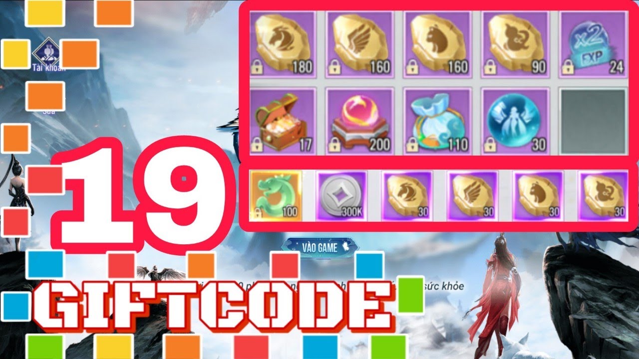 [ Gift Code ] Vô Địch Tu Tiên Giới - VTC All 19 gift code - How to ...